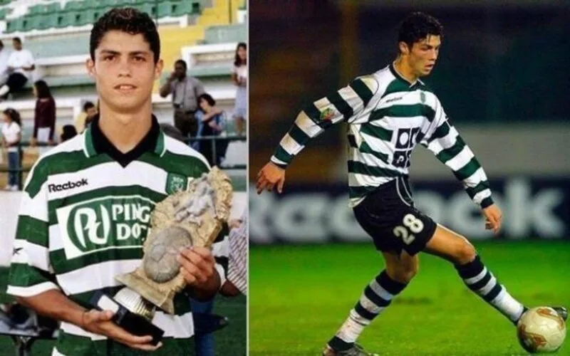 ronaldo mac ao so may qua tung giai doan su nghiep